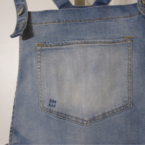 Preloved Cat and Jack denim jumpsuit size X-LARGE (14-16) - Picture 5 of 16